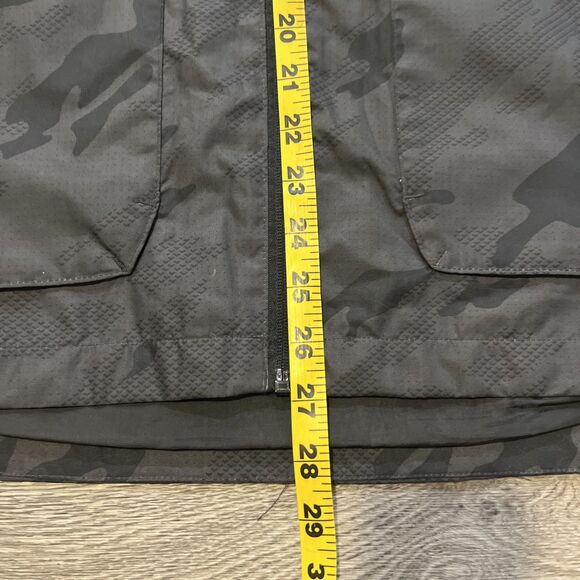 CHAMPION C9 Boys Youth Black Gray Windbreaker Camouflage Hooded Large L (12-14) - Picture 8 of 9